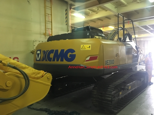 Tonelada hidráulica montada correa eslabonada XE200D de la maquinaria 20 del excavador de la construcción