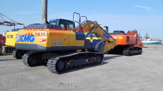 Excavador hidráulico de la correa eslabonada de XCMG XE200D 20T