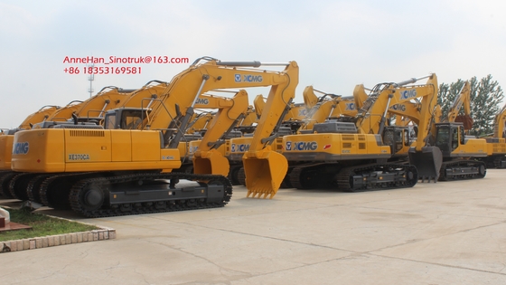 Excavador hidráulico de cadena Xcmg de la correa eslabonada XE370 con el motor de Weichai, excelencia del funcionamiento