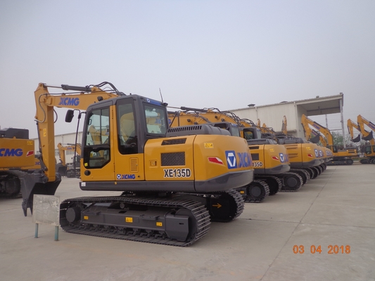 Oro máquina micro XE80, excavador hidráulico del excavador de la arrancadora de patatas de 8 toneladas de la correa eslabonada