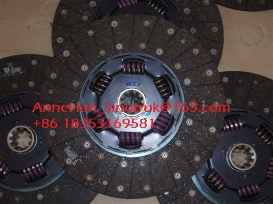 Placa durable AZ9114160010 de Cluch del camión volquete de Howo de los recambios de la ISO Ccc Sinotruk