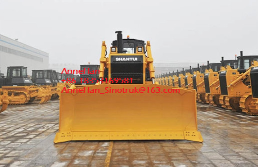 Equipo amarillo de la niveladora de Shantui SD32 del color pequeño con Cummins Engine