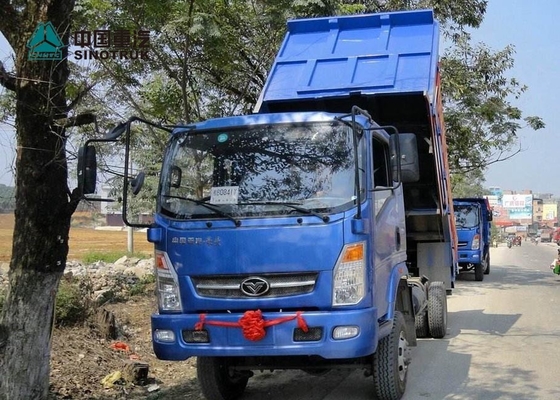 El anuncio publicitario de poca potencia de SINOTRUK Homan acarrea la capacidad de cargamento de 5 toneladas 4x2