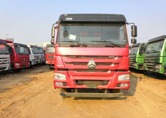 Equipo resistente del camión volquete 6x4 de HOWO con el camión volquete internacional del color rojo 371hp