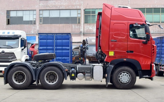 Camión del motor de 336 HP, descarga principal del camión del tractor y mineral del transporte