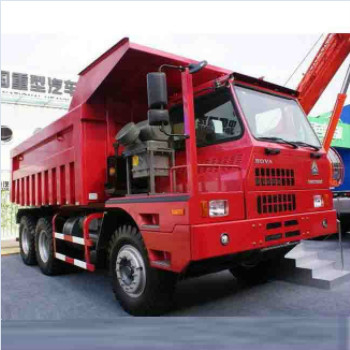 Sinotruk Hova camiones de volquete resistentes de la explotación minera 420hp del camión volquete de 60 toneladas 6x4