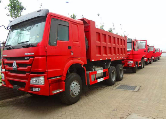 290/336HP camión volquete 8-20T del EURO II Sinotruk Howo 6x4 en el ambiente duro