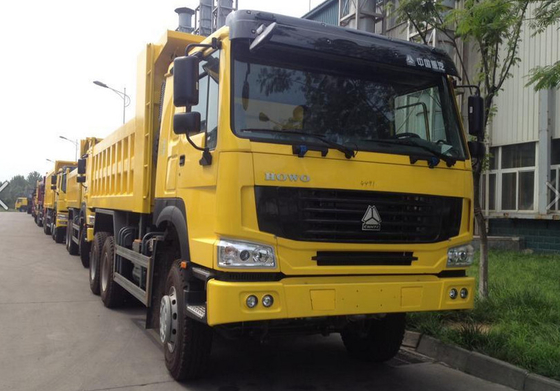 290/336HP camión volquete 8-20T del EURO II Sinotruk Howo 6x4 en el ambiente duro