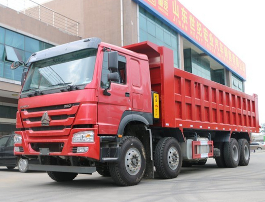 12 estándar resistente del euro II del camión volquete SINOTRUK HOWO 8X4 de la rueda ISO CCC