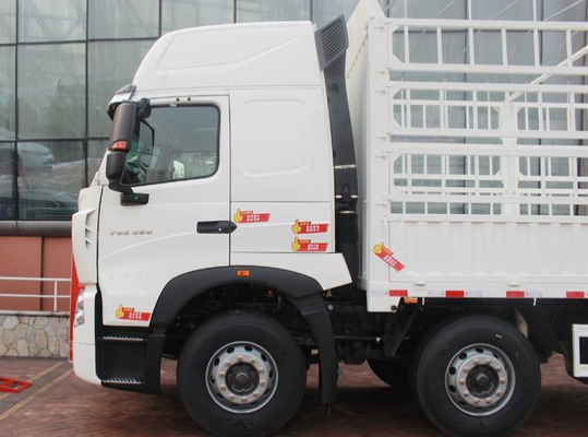 50T camión de la participación de la caja de la capacidad 450hp SINOTRUK HOWO A7 8x4/camión del camión del cargo