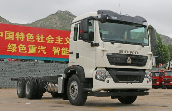 Larga vida comercial pesada de los camiones de reparto del camión 6X4 del cargo del CCC SINOTRUK HOWO A7
