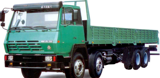 Color rojo del camión 8X4 del cargo de ZZ1316M4669V SINOTRUK STEYR y azul verde resistente