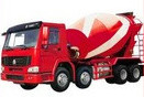 tonelada blanca roja CCC del color 20-60 del camión del mezclador concreto de 16cbm 8x4 Sinotruk HOWO pasajera