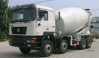 Camión del mezclador concreto de ZZ1251N3841C, mezclador de cemento del remolque 6x4 Sinotruk STEYR