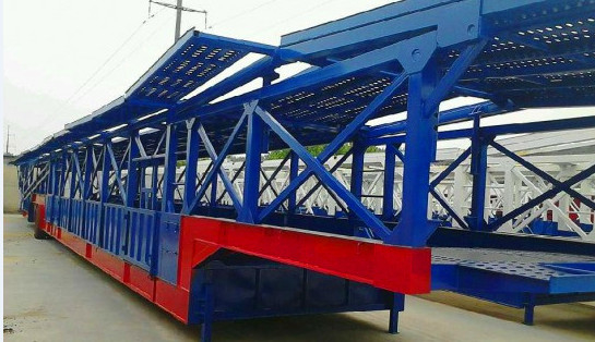 carga útil máxima semi de los coches resistentes de los remolques 8-12 del transporte del vehículo del 15m el 18m