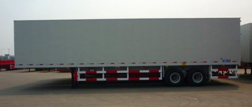 2 capacidad de cargamento resistente de Trailers Semi Van Trailer 13000kg de los árboles semi