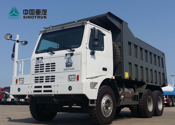 Sinotruck Howo 70 toneladas que minan el camión volquete resistente del policía motorizado del camión volquete 6x4 diez