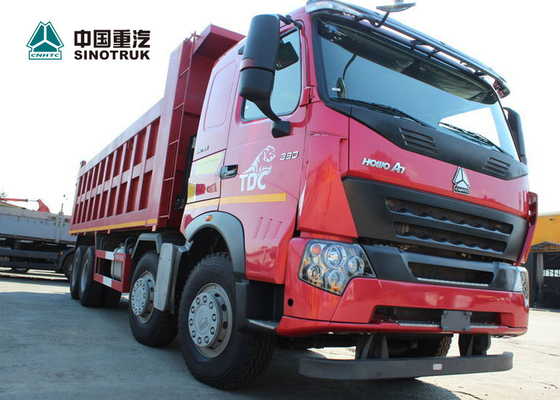 Camión volquete 8x4 30cbm resistente del euro 2 de Sinotruk Howo A7 50 toneladas de carga útil