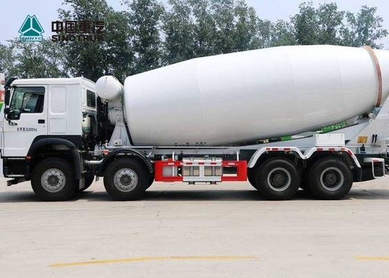 El camión durable 8X4 10CBM 12CBM 12 del mezclador concreto 371HP del EURO 2 de SINOTRUK HOWO rueda