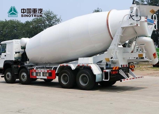 El camión durable 8X4 10CBM 12CBM 12 del mezclador concreto 371HP del EURO 2 de SINOTRUK HOWO rueda