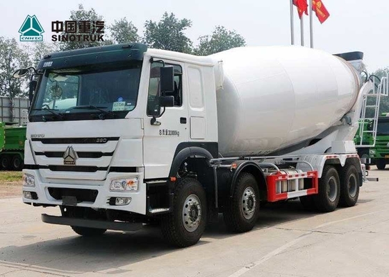 El camión durable 8X4 10CBM 12CBM 12 del mezclador concreto 371HP del EURO 2 de SINOTRUK HOWO rueda