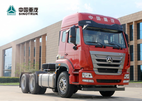camión SINOTRUK HOHAN 371HP del motor de las ruedas 6X4 10 con los durmientes dobles