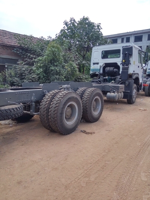 Chasis LHD 6X4 371HP del camión del vehículo comercial del cargo de SINOTRUK HOWO Dropside