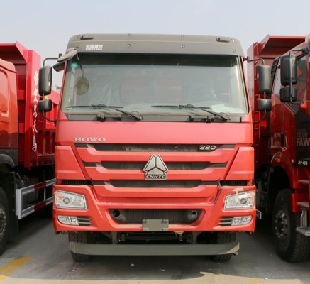 Camión volquete resistente de la rueda de Sinotruk 6x4 10 con el vuelco de la plataforma del cuerpo