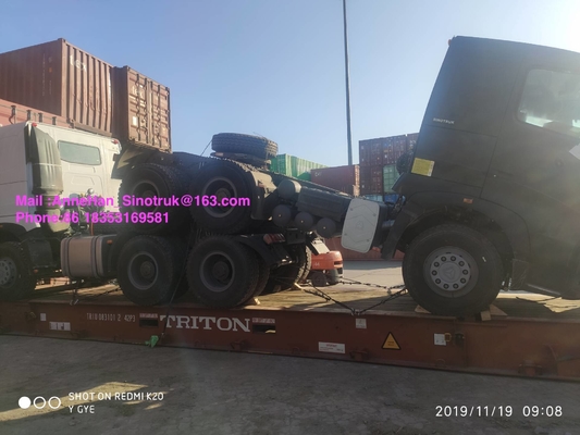 ruedas de Sinotruk HowoA7 10 del camión del tractor de la impulsión de la mano izquierda del camión del motor 420hp