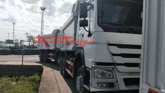 Howo7 Sinotruk Ghana 10 rueda el camión volquete 6x4 para 40T la carga Capcity 371hp