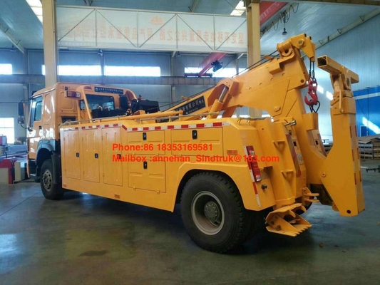 El camión de camión de auxilio de Sinotruk Howo7 Euro2 10-15T 4x2 6 rueda con el poder 336hp