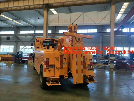 El camión de camión de auxilio de Sinotruk Howo7 Euro2 10-15T 4x2 6 rueda con el poder 336hp