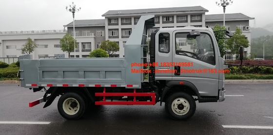 camión ligero del nuevo del camión volquete 5T de Sinotruk Homan 4x2 6tires Euro3 stander de la emisión