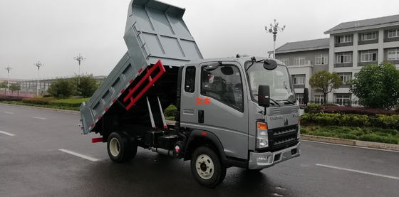 camión ligero del nuevo del camión volquete 5T de Sinotruk Homan 4x2 6tires Euro3 stander de la emisión