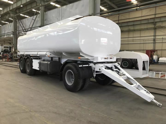 Suspensión mecánica de tres de los árboles del combustible del petrolero remolques resistentes por completo semi