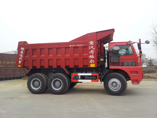 camiones de volquete resistentes carboníferos de Sinotruck Howo del camión volquete 6x4 70