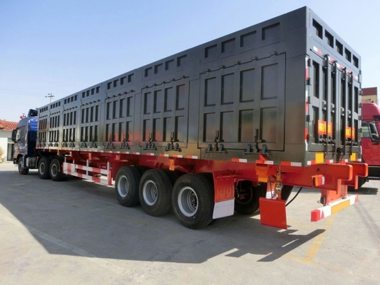 remolques resistentes de la capacidad de cargamento 60T semi para el cargo a granel Tansport