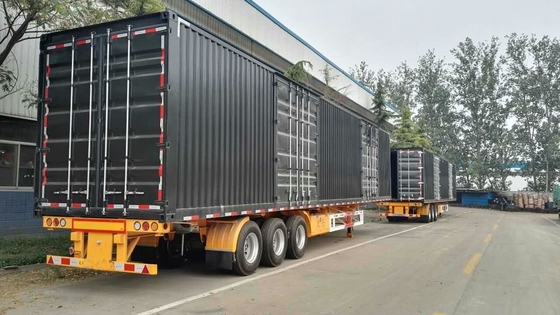 remolques resistentes de la capacidad de cargamento 60T semi para el cargo a granel Tansport