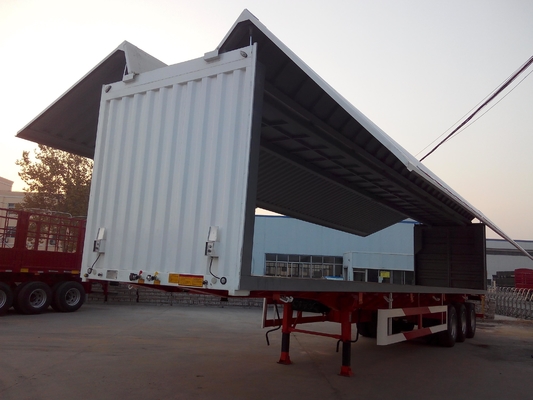 remolques resistentes de la capacidad de cargamento 60T semi para el cargo a granel Tansport