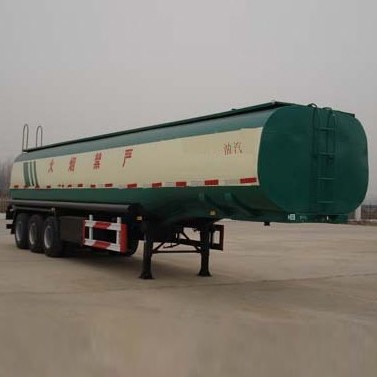 de petróleo 25-60cbm del buque acero de carbono de la opción Q235 del camión y del remolque semi de la aleación de aluminio