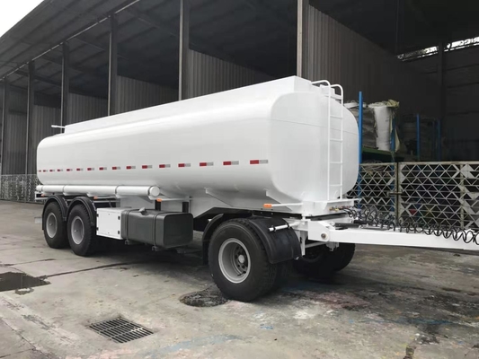 25000 litros de la capacidad tres del pequeño petrolero del combustible de los árboles de remolque lleno para el cargamento 40t