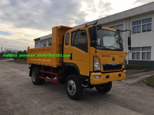 el anuncio publicitario de poca potencia de Capaicty de la carga de 4x4 5-10t acarrea la marca Euro3 Lhd de Sinotruk