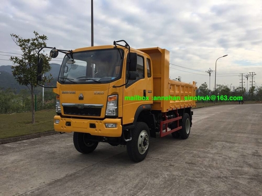 el anuncio publicitario de poca potencia de Capaicty de la carga de 4x4 5-10t acarrea la marca Euro3 Lhd de Sinotruk