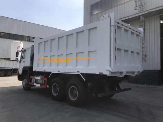 El chino Howo camión volquete 381hp 20M3 6x4 de elevación delantero 10 de Euro4 rueda de poco ruido