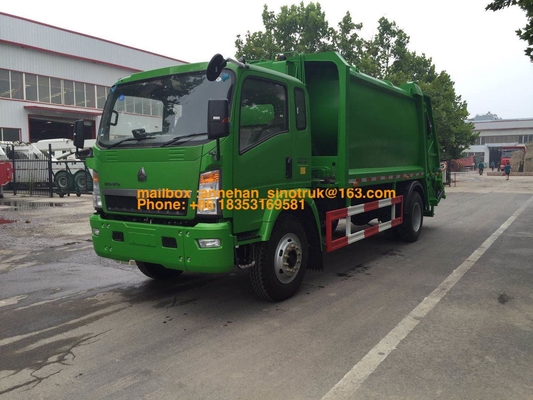 4x2 6001 - tipo del combustible diesel del camión del propósito especial del camión del compresor de la basura 10000L