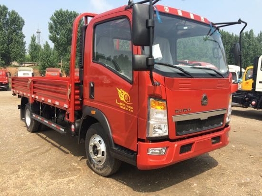 camión plano del cargo de la luz de 150hp Sinotruk Howo 4x2