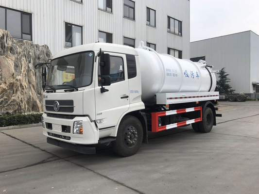 estándar de emisión del euro II del camión de la succión de las aguas residuales del vacío de 336/371HP Sinotruk 6x4