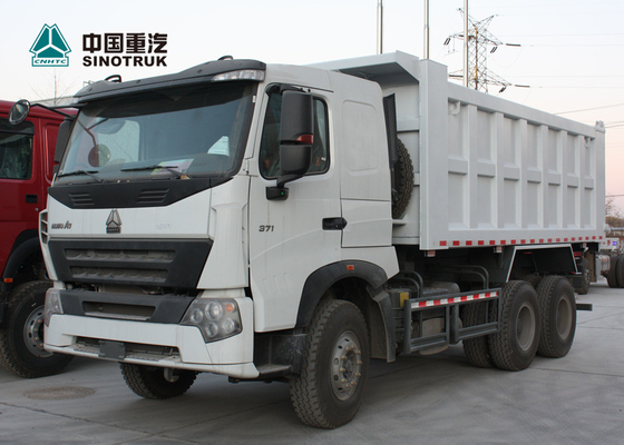 camión volquete sin tubo A7 371hp 20CBM de Sinotruk Howo 6x4 del neumático 13R22.5
