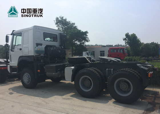 Camión lleno del tractor de la impulsión de la rueda del euro 2 371HP 6x6 del camión del motor de SINOTRUK HOWO