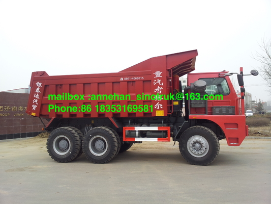 70T que mina el camión de volquete resistente del camión volquete 6x4 Sinotruk Howo 30M3 Euro2 LHD